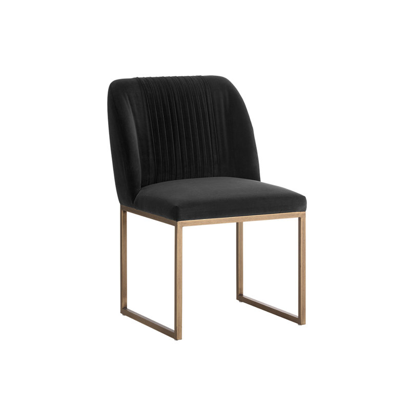 Nevin Upholstered Dining Chair, Gray