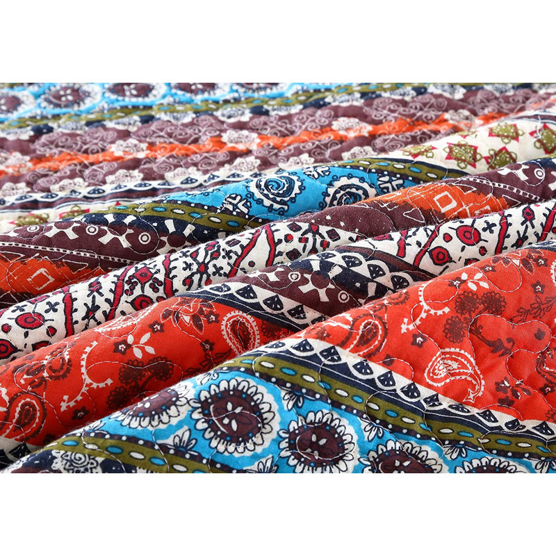 Cotton Quilt, Orange