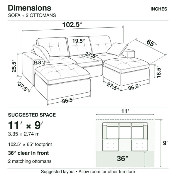 Dimensions du produit