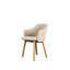 Choice Chair Indoor and Four Wood Legs Base with Upholstery Cover Set (Cane-line Scent Seat-Back Cover)-1564957889-1564957949