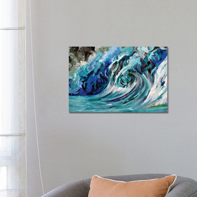 Blue Wave - Wrapped Canvas Gallery-Wrapped Canvas Giclée