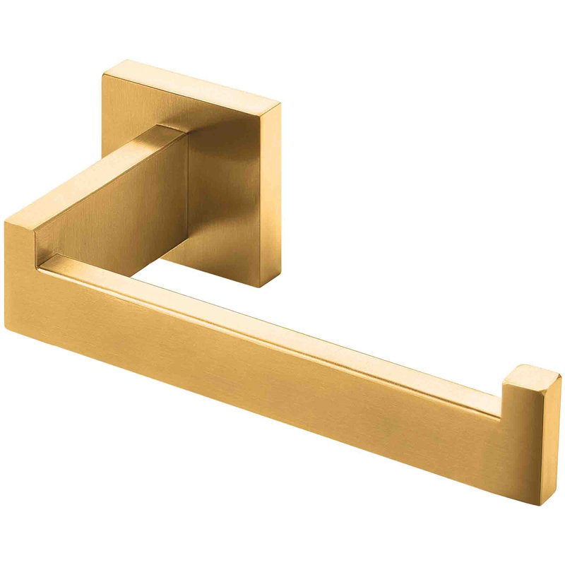 Eckart Wall Mounted Toilet Paper Holder, Brass