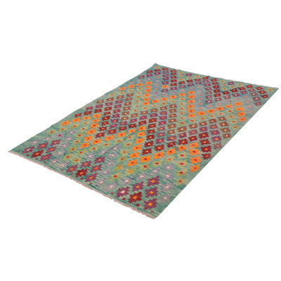 Wool Geometric Indoor Rug