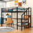 Thibaud Full Loft Bed with Built-in-Desk by Harriet Bee-1335557922