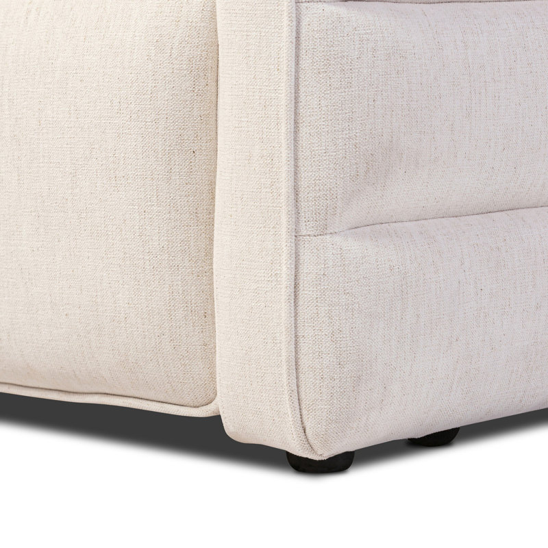 Upholstered 125 " Power Reclining L-Shaped Sectional