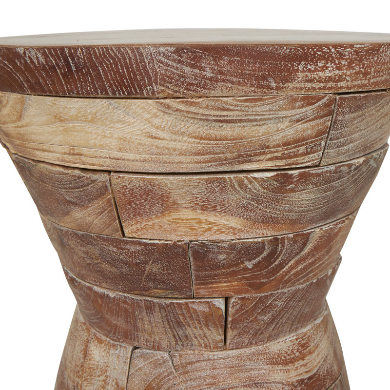 Jacinta Solid Wood Top End Table