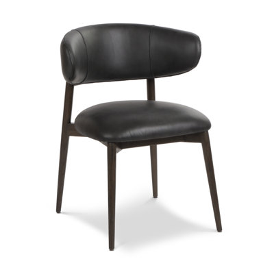 Chaise en cuir véritable Talon