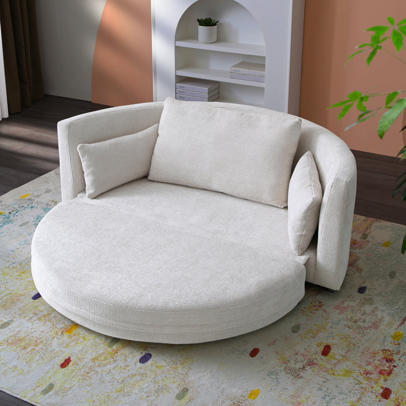 Chaise pliante en lin beige, 3 canapés pour le confort, convertible en chaise longue et matelas pliable moderne, lit relaxant, se transforme en 3 formes