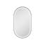 ZC-Mirror l 24 po x H 36 po mural miroir de salle de bain ovale à DEL avec fonction mémoire-105300936-105300937