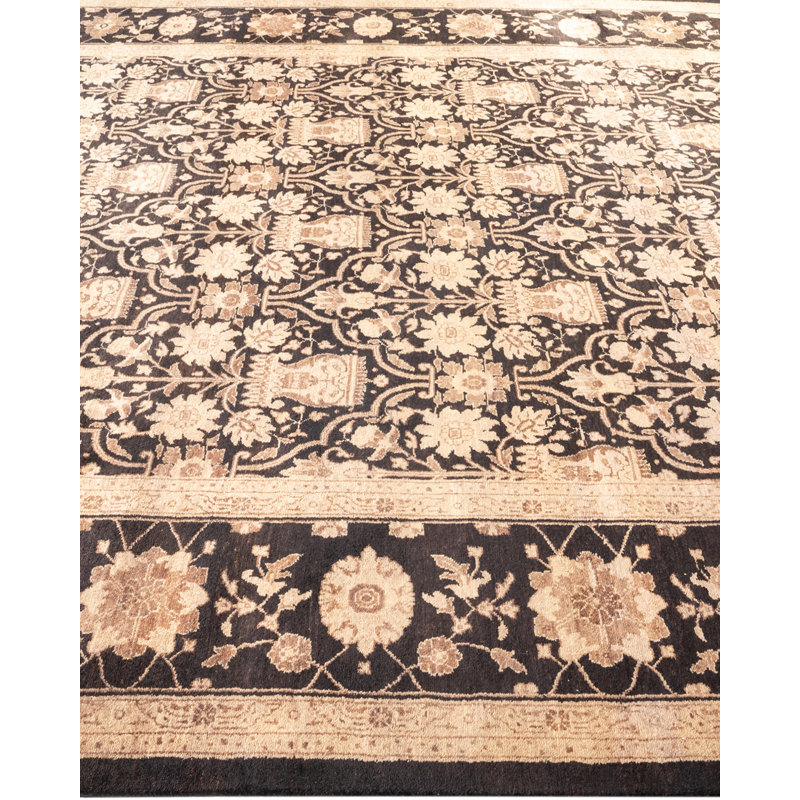 Roshon One-of-a-Kind 8'1" X 9'10" Hand Knotted Area Rug