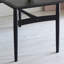 Bureau noir minimaliste et durable en bois de frêne-1084308406