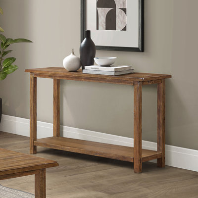 Console de canapé d'entrée en bois Castleton