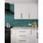 Mesmerist 3" x 12" Ceramic Subway Wall Tile-74191637