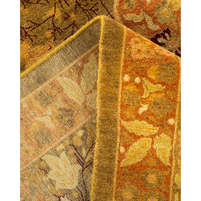 Classic One-of-a-Kind 8' 0" X 9' 11" Hand Knotted Area Rug