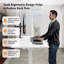 Adjustable Height Steel Standing Desk-126185962-126185963