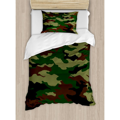 Camo Eclectic Camouflage Duvet Cover
