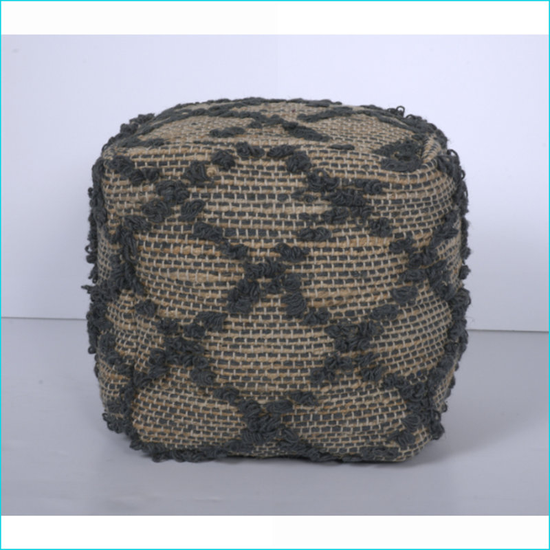 Repose-pieds de repose-pieds gris anthracite polyvalent 16 x 16 x 16 | Gris anthracite | Tissu