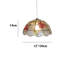 Capiz Shell 12cm H Capiz Shell Bowl Pendant Shade ( Screw On )