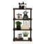 Johnston 4 Tier Toolless Assembly Shelving Unit Bookcase-36155783