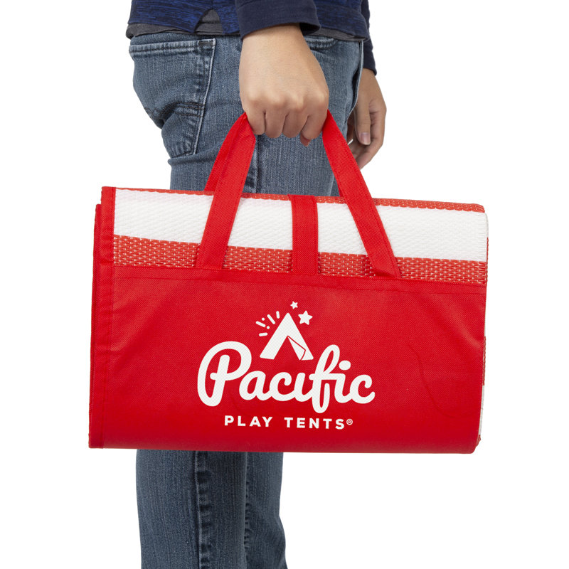 Tapis tatami Pacific Play Tents - Bleu, Rouge