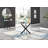 Tierra Sleek Metal and Glass 4 Seat Round Dining Table Set with 4 Luxury Velvet Dining Chairs-1738386140-1728188112