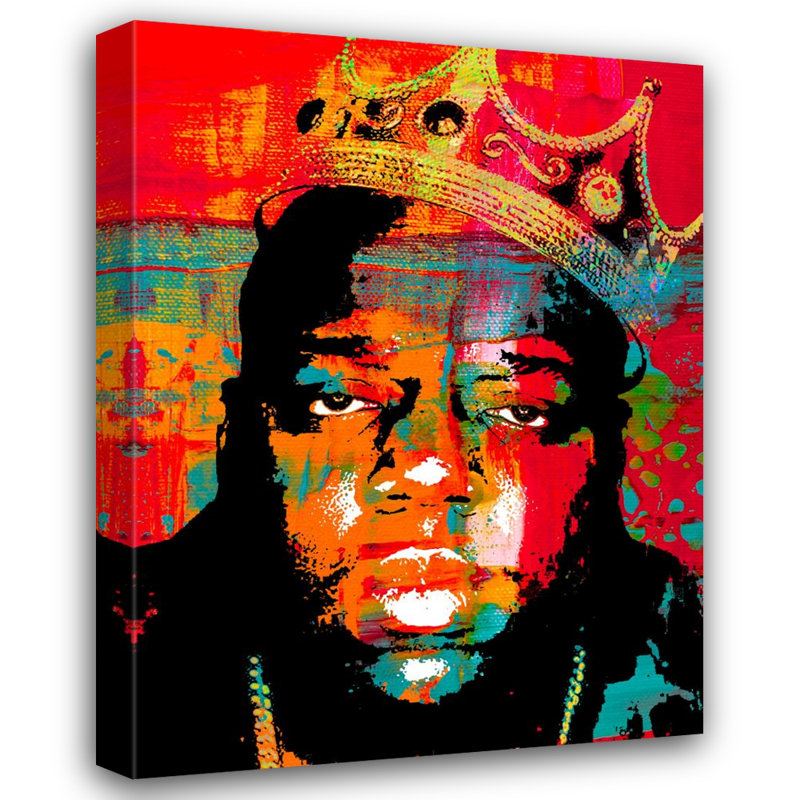 " Notorious Big " by Stephen Chambers, 32" W x 36" H