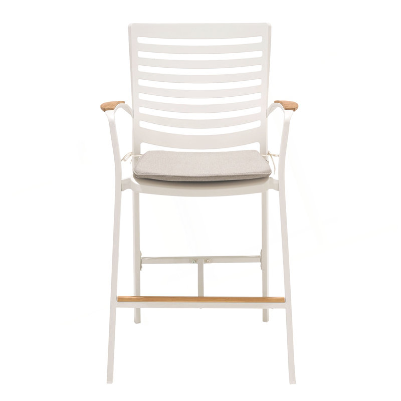 Tabouret de bar en aluminium Isora