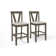V-Style Back Counter Height Chair