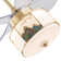 Xavious 23 Inch 3-Color Gold Ceiling Fan LED Light with Remote Control