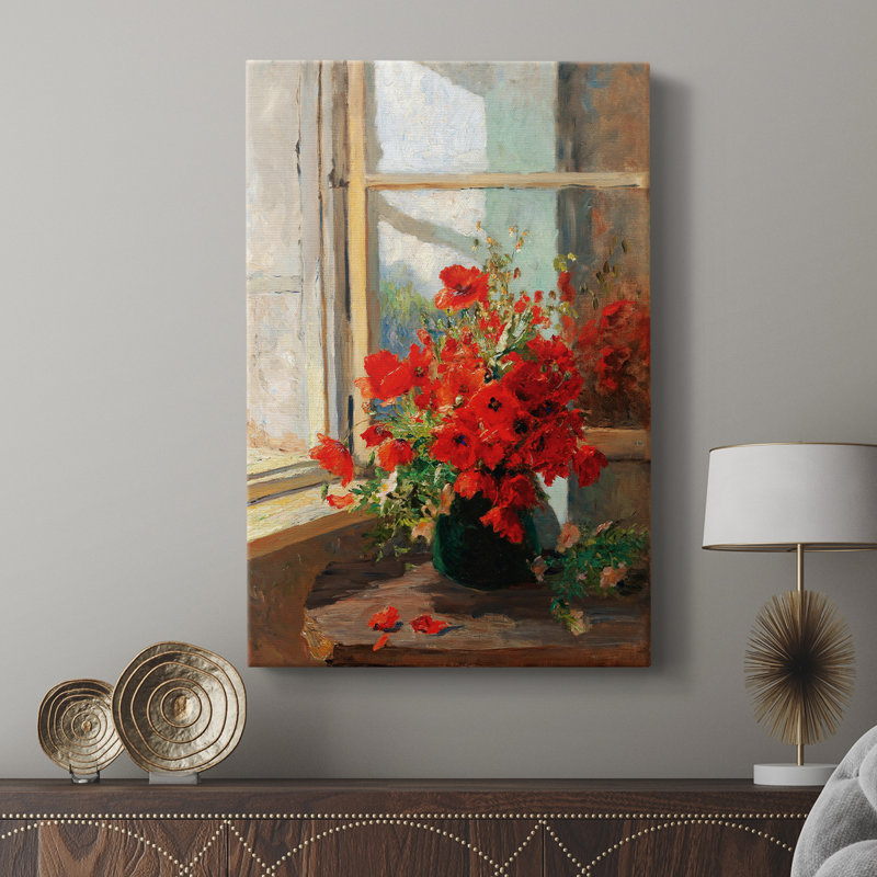 Impression florale rétro CCDLXIV - galerie Cavas sur mesure