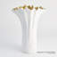 Organic Wave Oval Bowl-White-Lg-1405007401