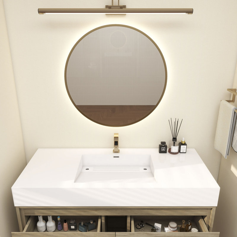 Victoria 48''Bathroom Vanity Base, White Oak
