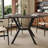 42.5-58.2 Inch Extendable Round Dining Table With Storage Shelf For 4-6 People-1252142057