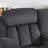 78.35'' Wide Pineapple-Textured Chenille Manual Reclining Loveseat Sofa With Center Console & Cup Holders-1302111926-1293405577