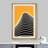 Line Wave Geometric Landscape Abstract Shapes Illustrations Modern Contemporary-100707227-100707228