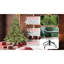 Arbre de Noël de 4 pi, 150 lumières UL, 673 pointes en PE réalistes, base large pour grands centres de table dans des espaces plus grands, branches à charnières à installation rapide, décor de centre de table en métal renforcé, stable