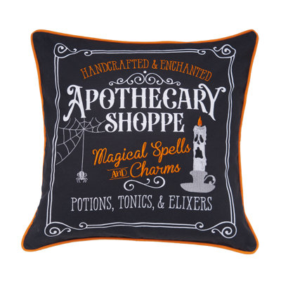 Apothecary Shoppe Pillow