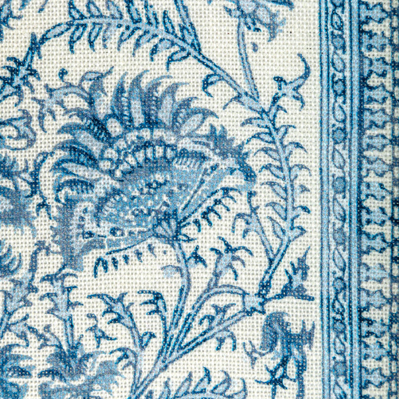 Indiennes Stripe Fabric, Delft