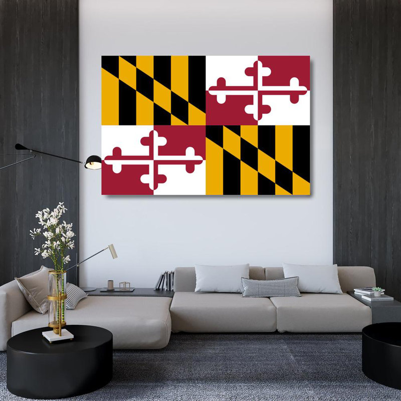 Maryland, H 32 po x l 48 po