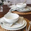 Ryder Porcelain China Dinnerware - Set of 24