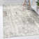Kingsbury Abstract Gray/Ivory Area Rug