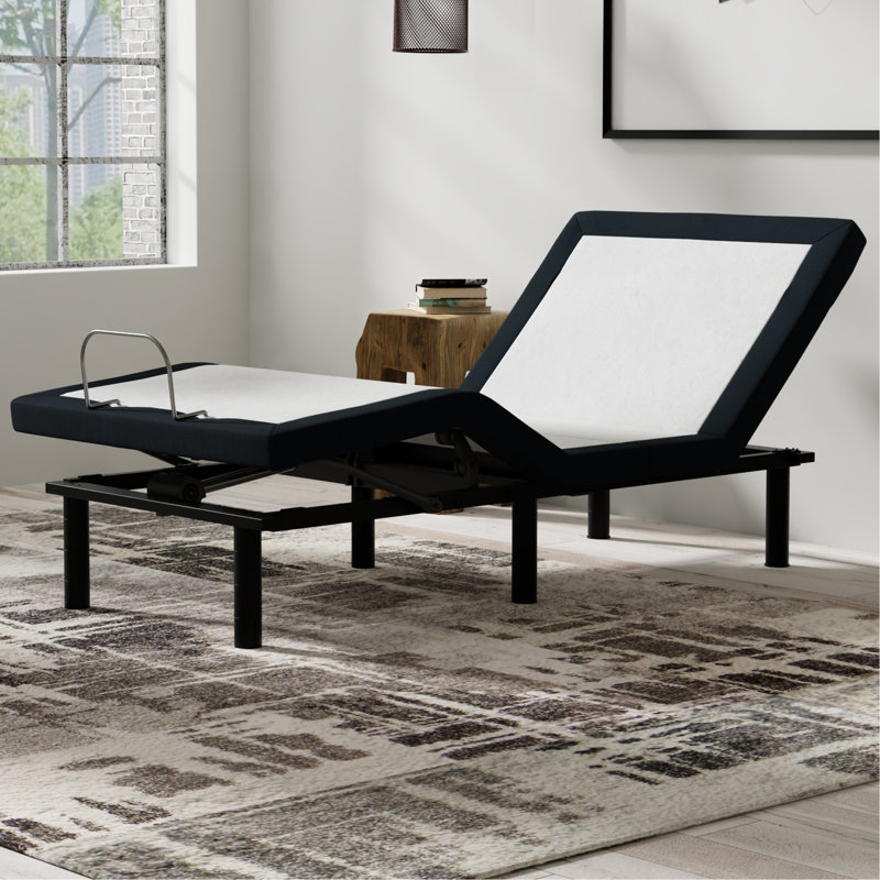 Base réglable modèle P2: massage, USB, veilleuse à DEL, dégagement zéro, Lit simple