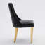 Chenille Clanton, ensemble de 2 avec pieds en métal-976611455-976611456