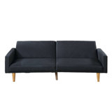 Casas 79.53;79.53'' Upholstered Split Back Convertible Sofa