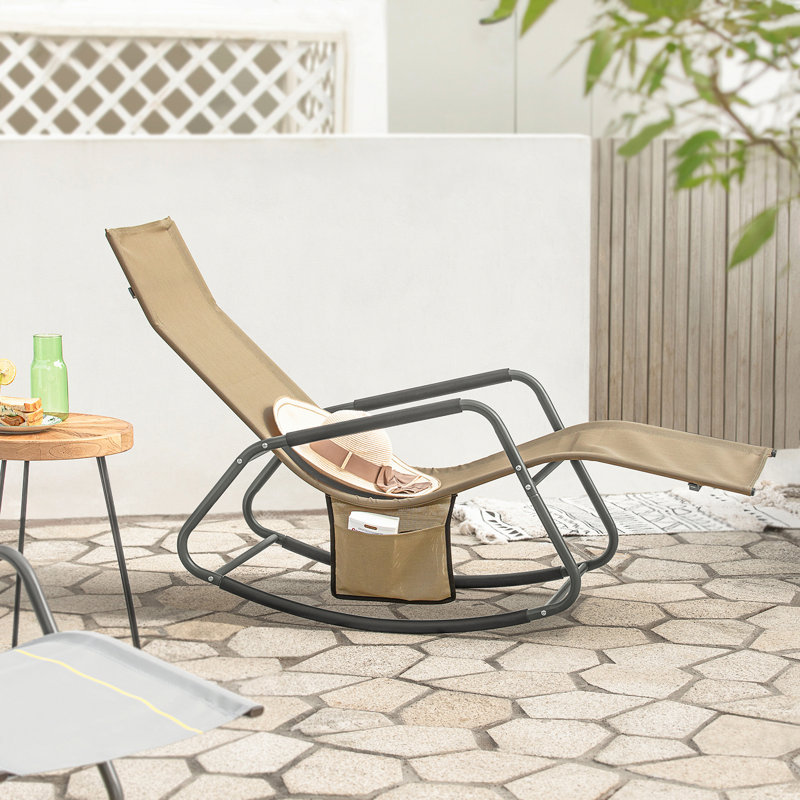 Horance Single Chaise, Yellow