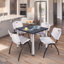 Plateau de table Kee Square, 4 chaises empilables-1810362211-1843066368-1843066371