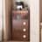 Nut-brown Solid  Wood Display Cases-121252381