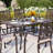 Carli Aluminum 63.6" Long Dining Table