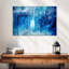 Bleu marine Avery abstrait