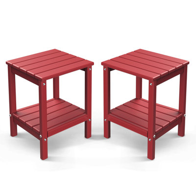 HDPE Outdoor Adirondack Side Table